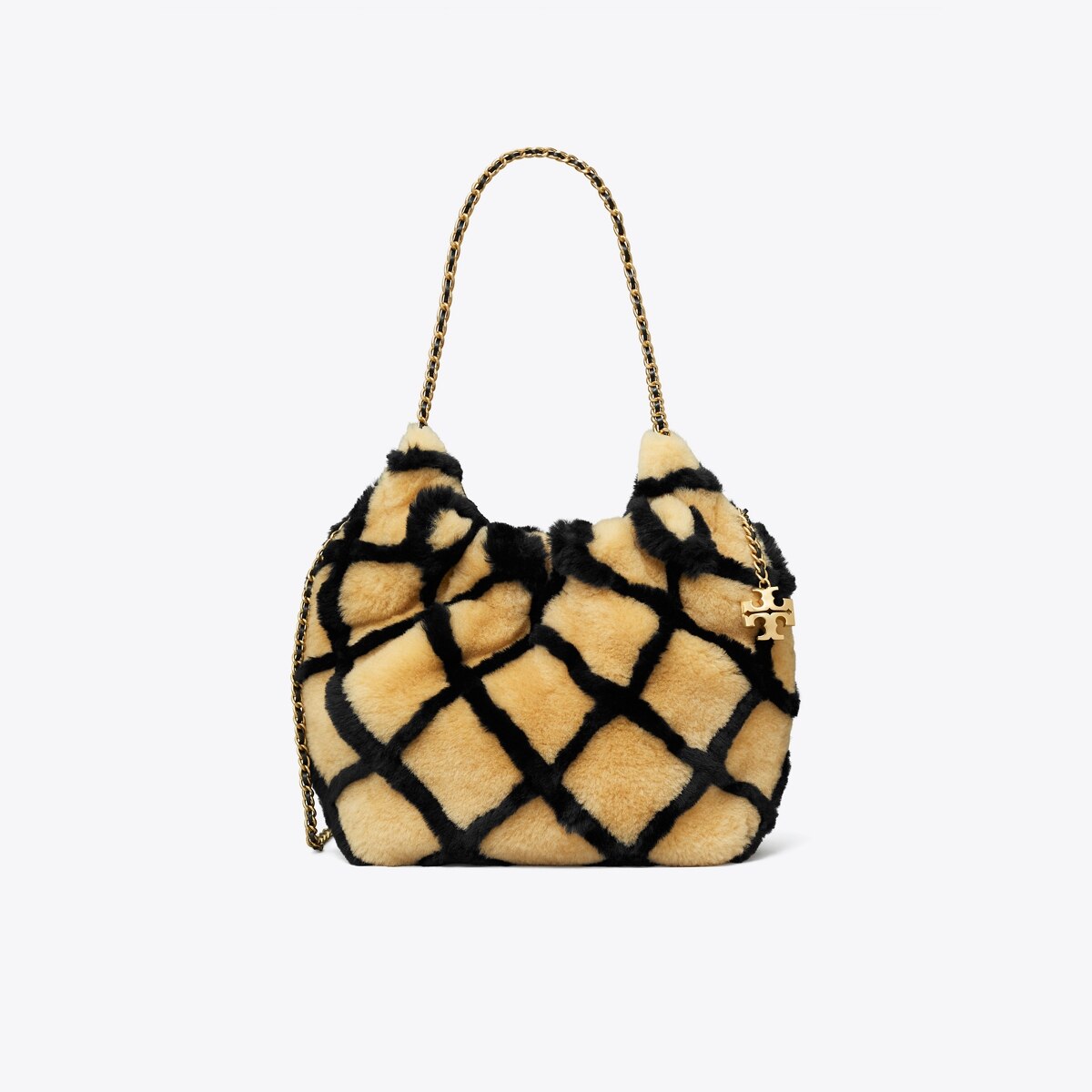 Mini Fleming Shearling Hobo Bag: Women's Designer Crossbody Bags