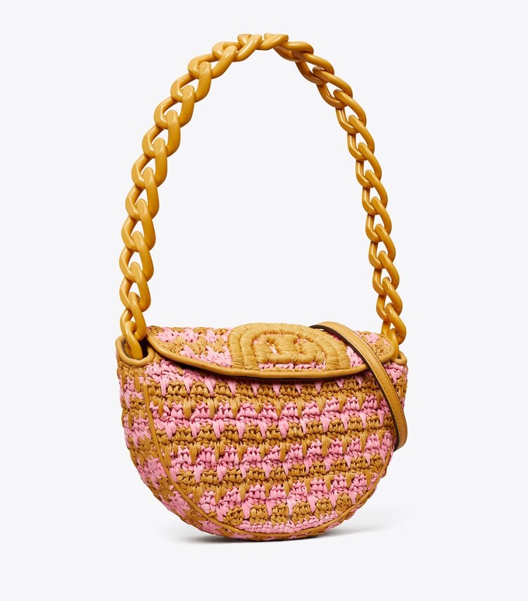 Mini Fleming Soft Crochet Crescent Bag Women's Designer Shoulder Bags