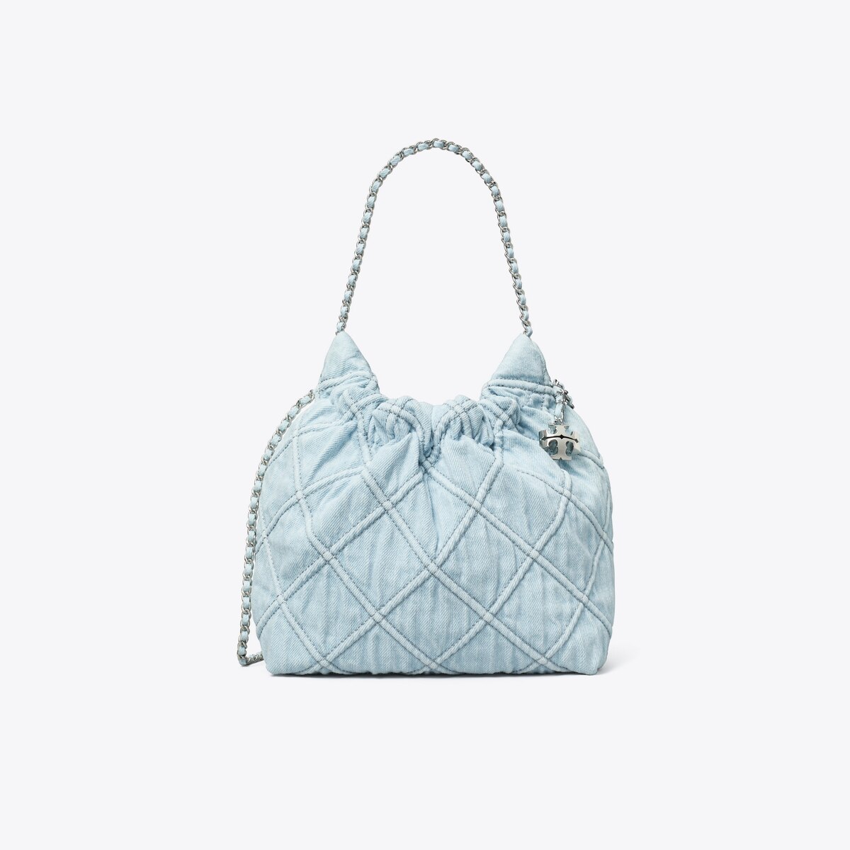 ファッション雑貨・小物その他 Fleming Denim Mini Hobo Bag Mini Fleming Soft Denim Hobo Bag: Women's Designer Crossbody