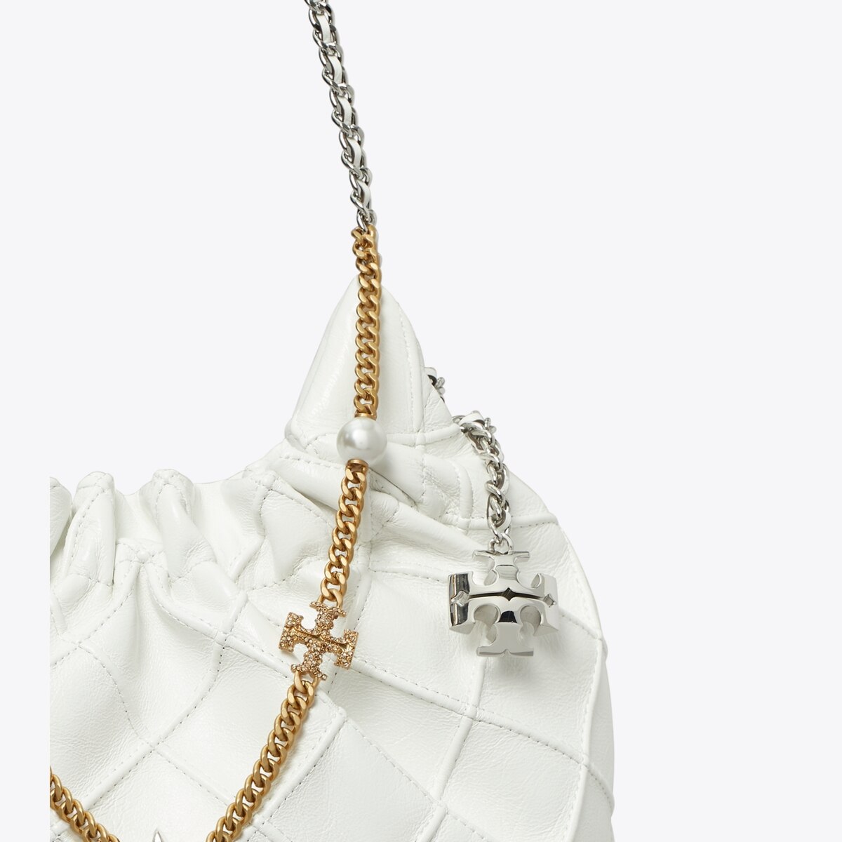 バッグ Tory Burch 46237001 Mini Fleming Soft Hobo Bag: Women's Designer Crossbody Bags