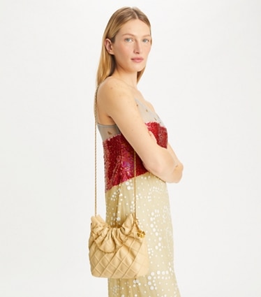 Tory Burch イエロー メッシュバッグ Tory Burch Crossbody Yellow Bags & Handbags for Women for