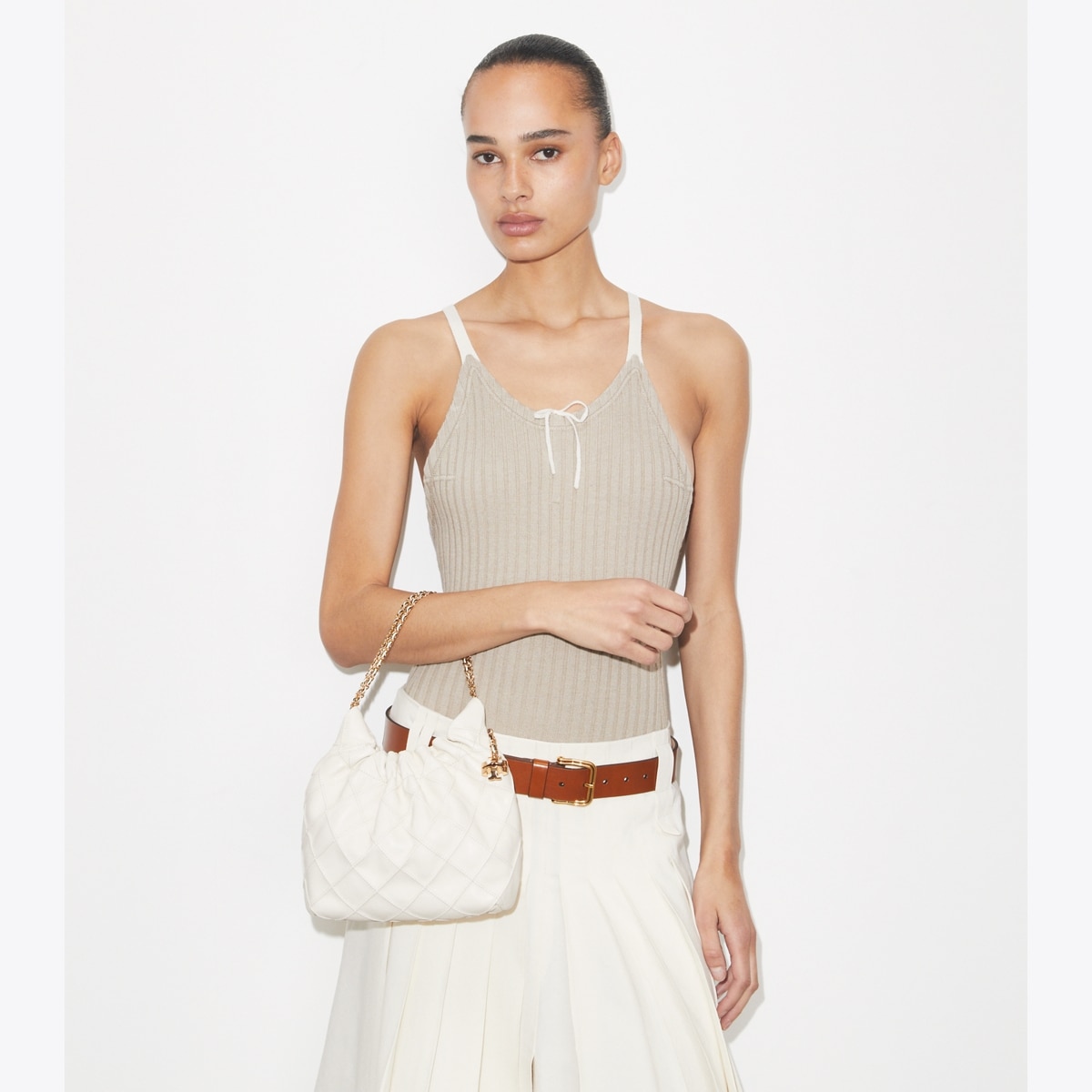 Mini Fleming Soft Hobo Bag: Women's Designer Crossbody Bags | Tory