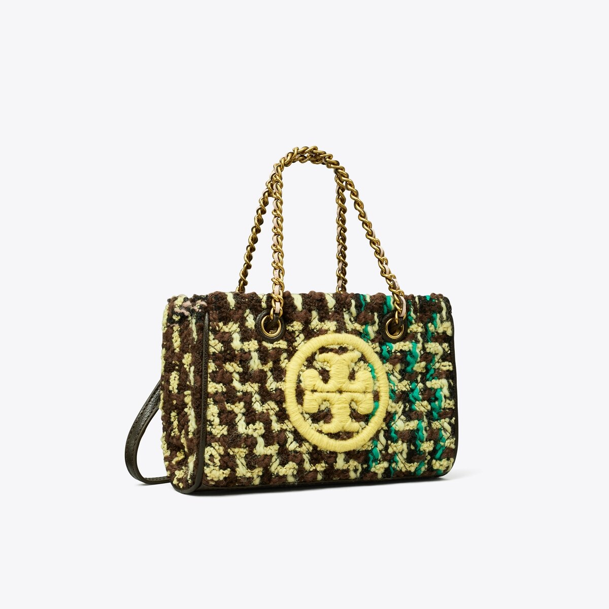 Tory Burch Fleming Mini Quilted Chain Tote Bag