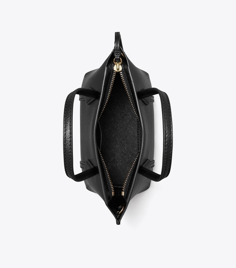 Tory Burch designer sacs à bandoulière Mini fourre-tout Perry dans Black vue du dessus
