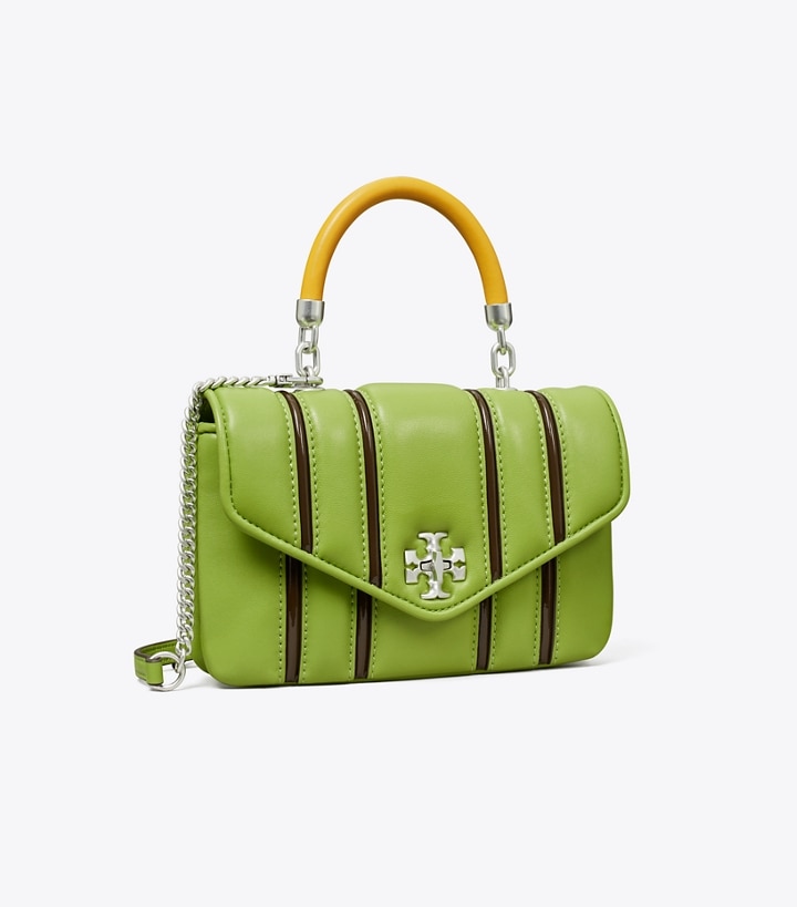 Mini Kira Bombé Stripe Top-Handle Bag: Women's Designer Crossbody Bags | Tory  Burch