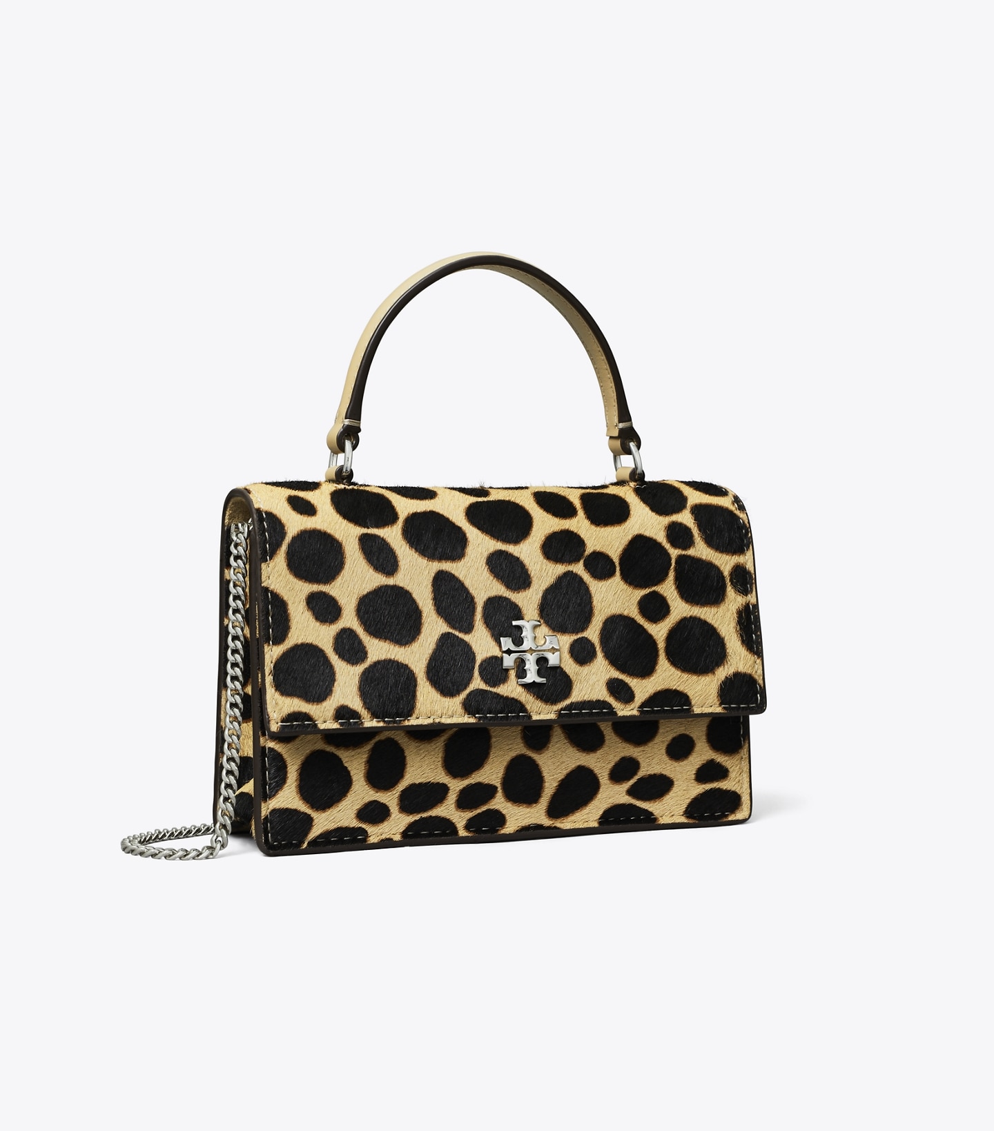 Mini Kira Calf Hair Top-Handle Crossbody