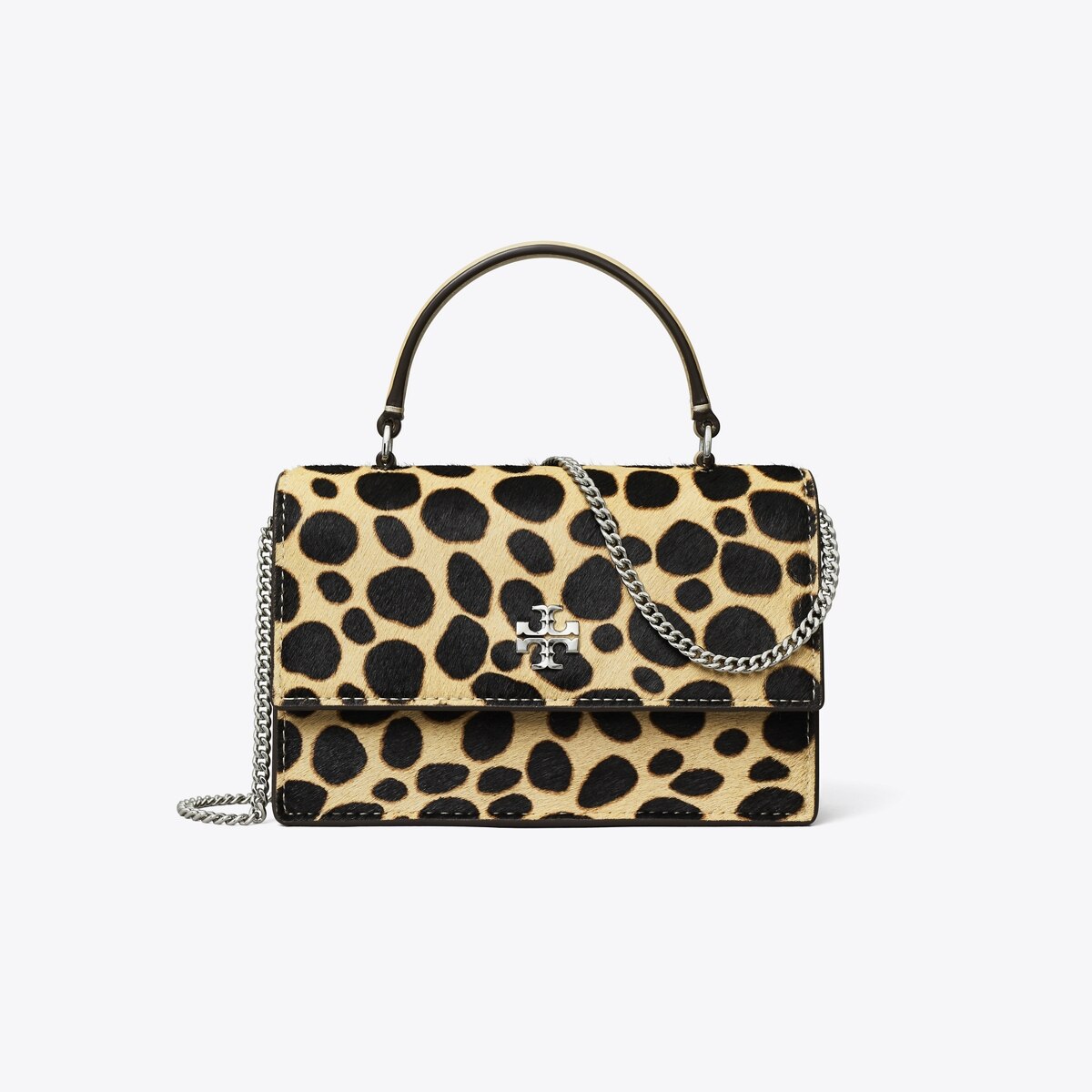 Mini Kira Calf Hair Top-Handle Crossbody: Women's Designer