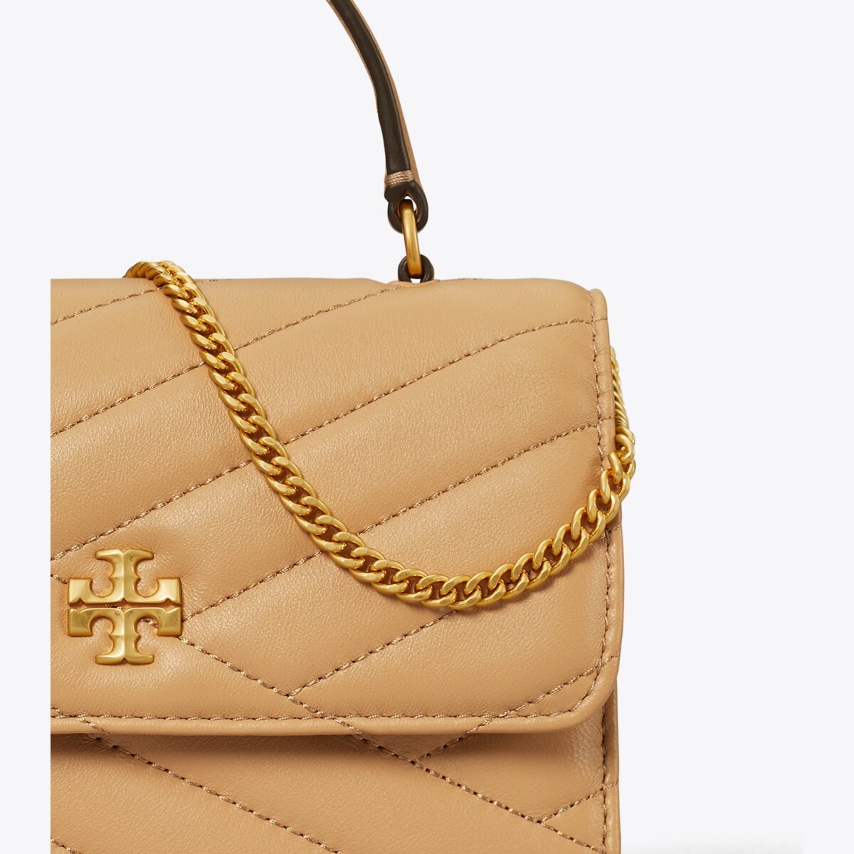 Mini Kira Chevron Top Handle Crossbody: Women's Designer