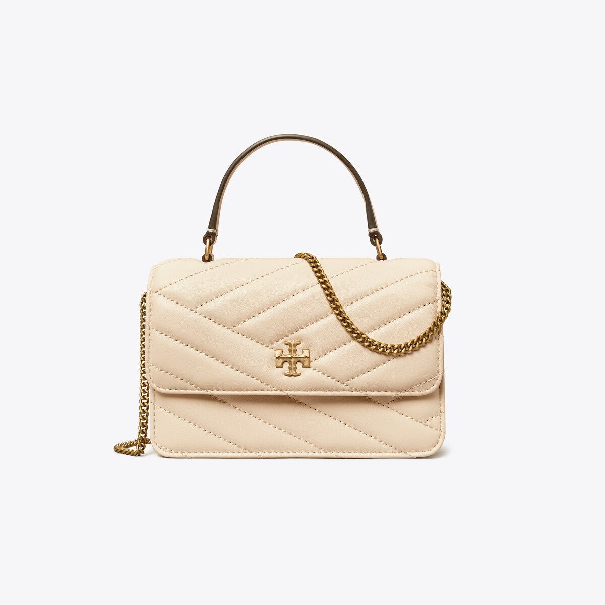 Mini Kira Chevron Top Handle Crossbody: Women's Handbags