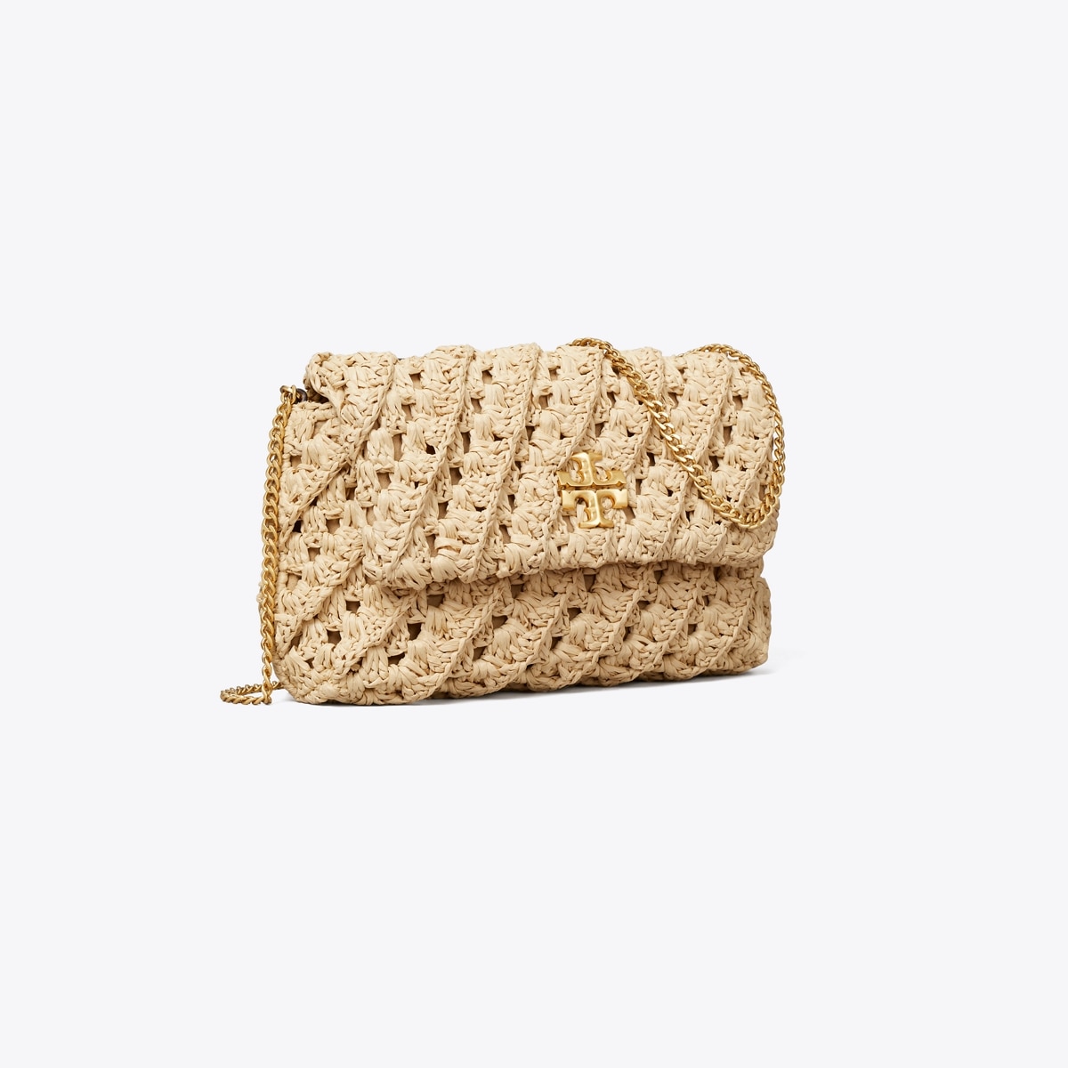 Tory Burch Kira Crochet Chain Linked Crossbody Bag - ShopStyle