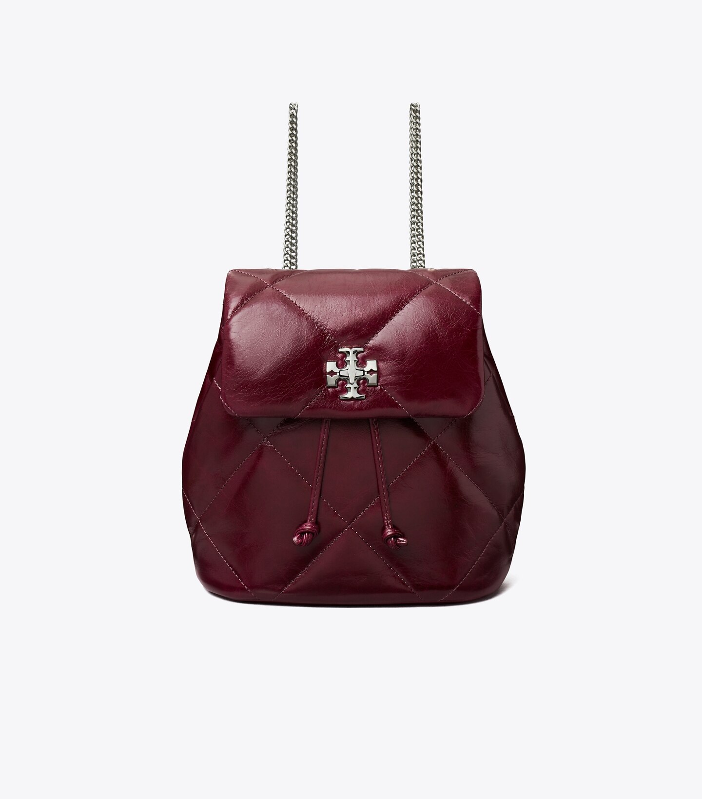 Mini Kira Diamond Quilt Distressed Backpack