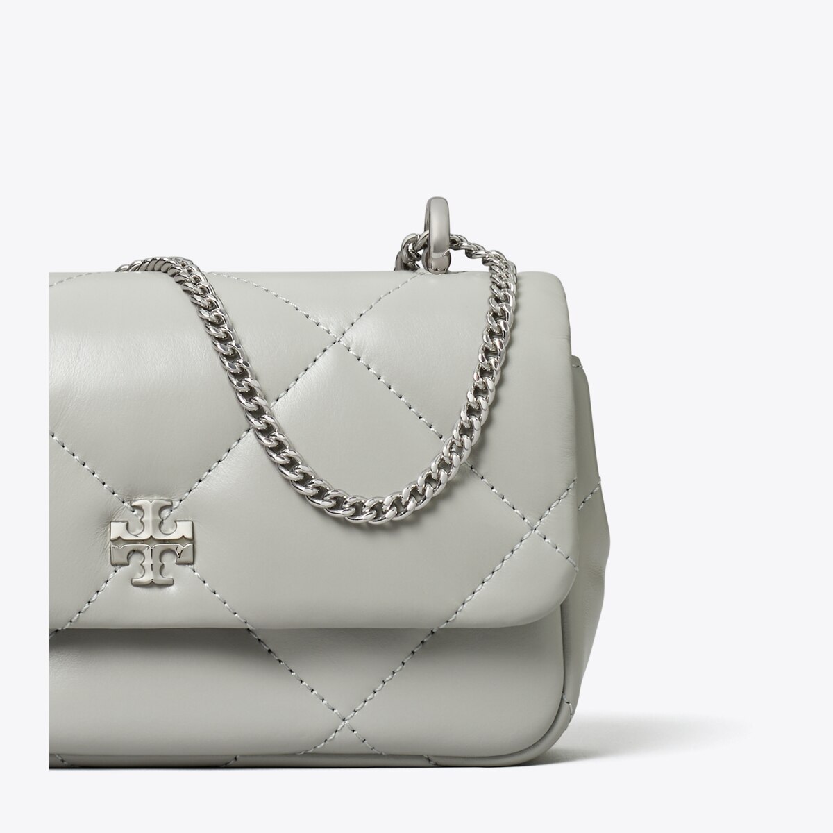 Tory Burch ラフィア ミニバッグ スカーフ付き Tモノグラム ミラー ラフィア ミニクロスボディバッグ（ショルダー