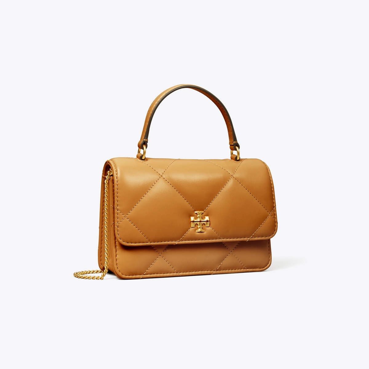 Mini Kira Diamond Quilt Top-Handle Crossbody: Women's Handbags