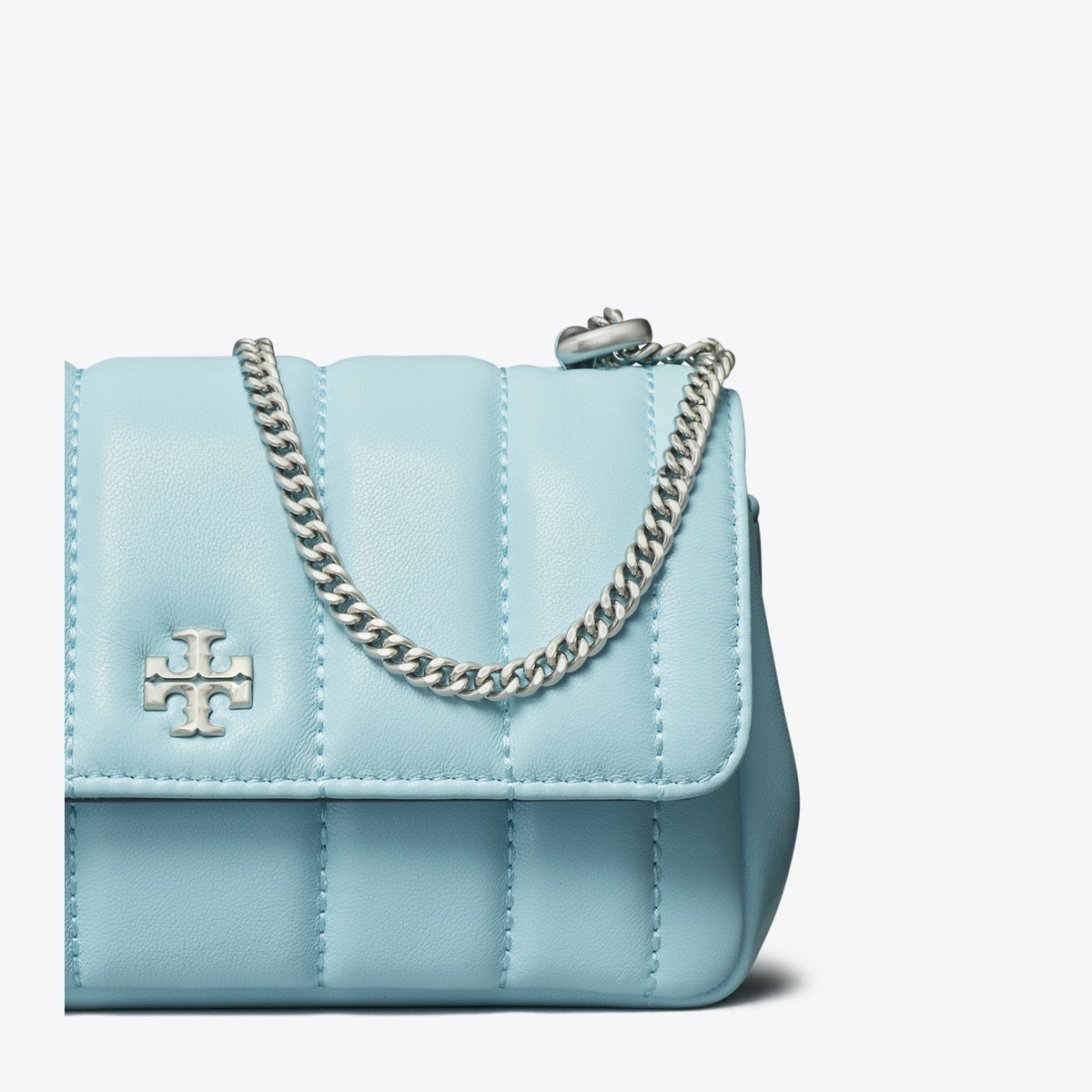 ショルダーバッグ・ポシェット TORY BURCH Woman Shoulder bag Blue 164828 400 Shoulder bag Tory Burch Miller in blue leather | H-Brands