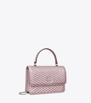 Tory burch pink mini bag high quality and card holder matching color