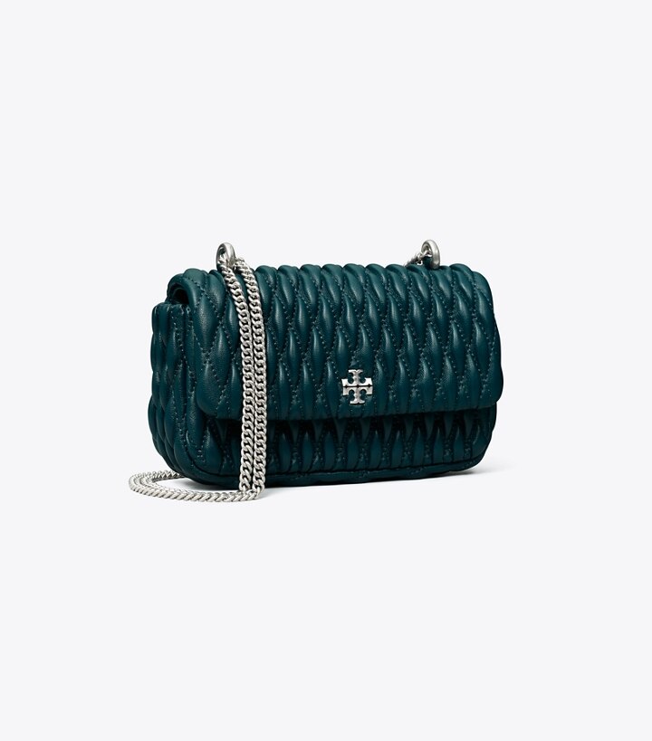 Mini Kira Ruched Flap Bag: Women's Designer Crossbody Bags | Tory Burch