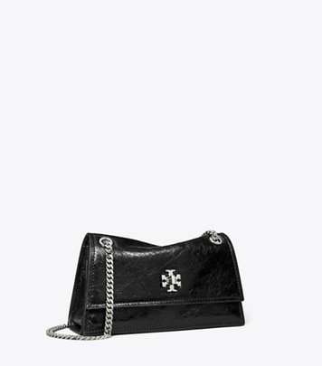 Mini Kira Turnlock Metallic Shoulder Bag
