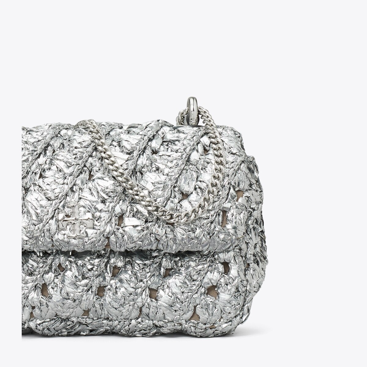 関税送料込み【Tory Burch】Kira クラッチミニフラップ バッグ Mini Kira Diamond Quilt Suede Flap Bag: Women's Designer