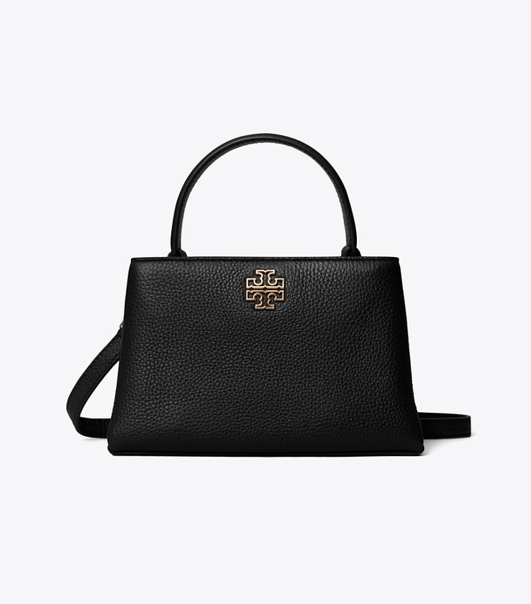 Tory Burch designer クロスボディバッグ レザー ミニサッチェルバッグ in Black front