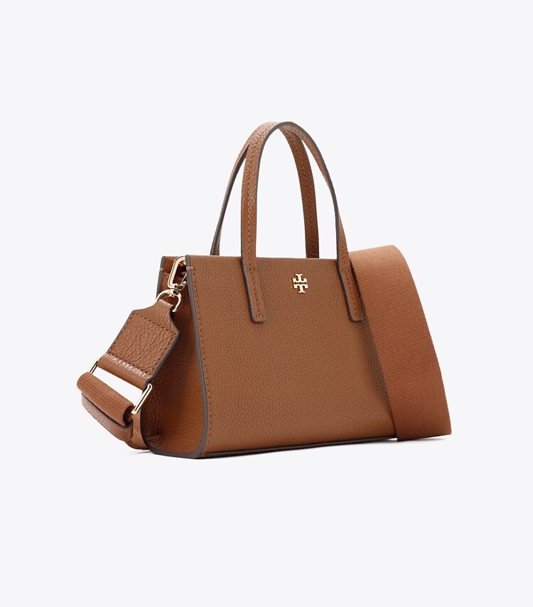 Tory Burch designer クロスボディバッグ レザー ミニトートバッグ in CORTADO angle