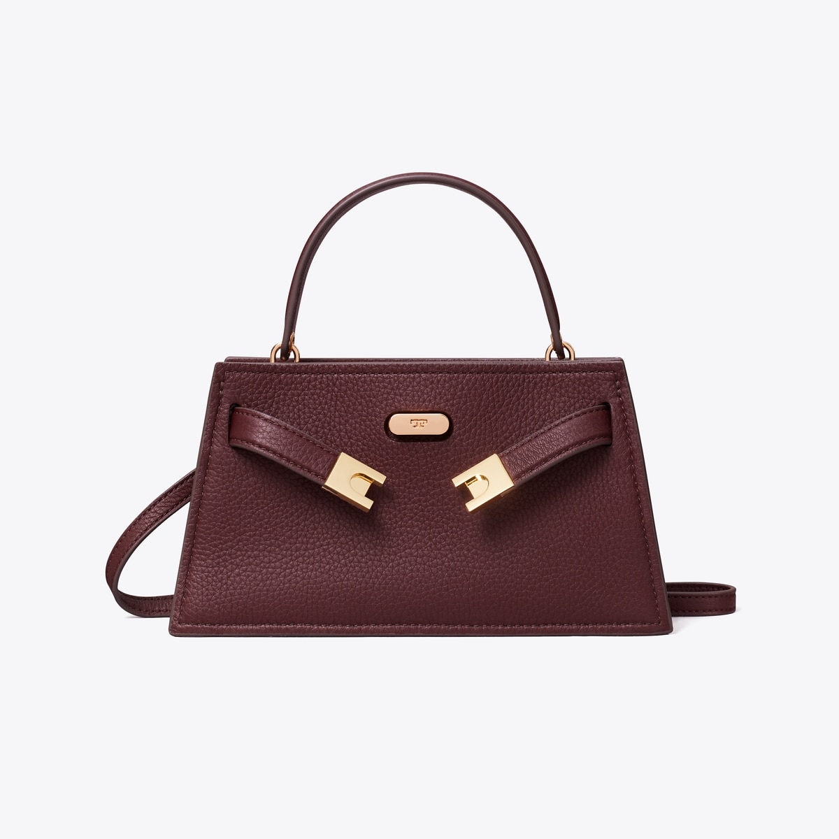 Mini Lee Radziwill Pebbled Top-Handle Bag: Women's Designer Mini
