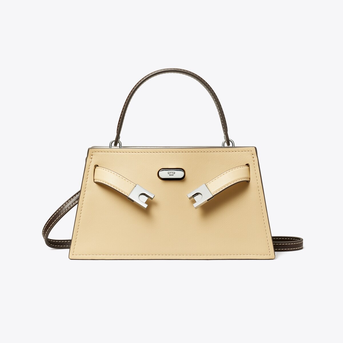 ショルダーバッグ・ポシェット Tory Burch 'Petite Lee Radziwill' Handbag Petite Lee Radziwill Double Bag: Women's Designer Crossbody