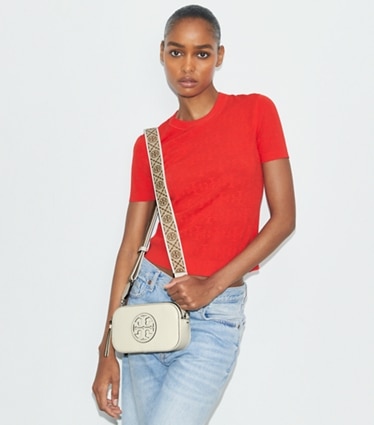 トリーバーチ Miller Crossbody ショルダーバッグ 赤 中古・古着通販】TORY BURCH (トリーバーチ) TORY BURCH(トリーバーチ