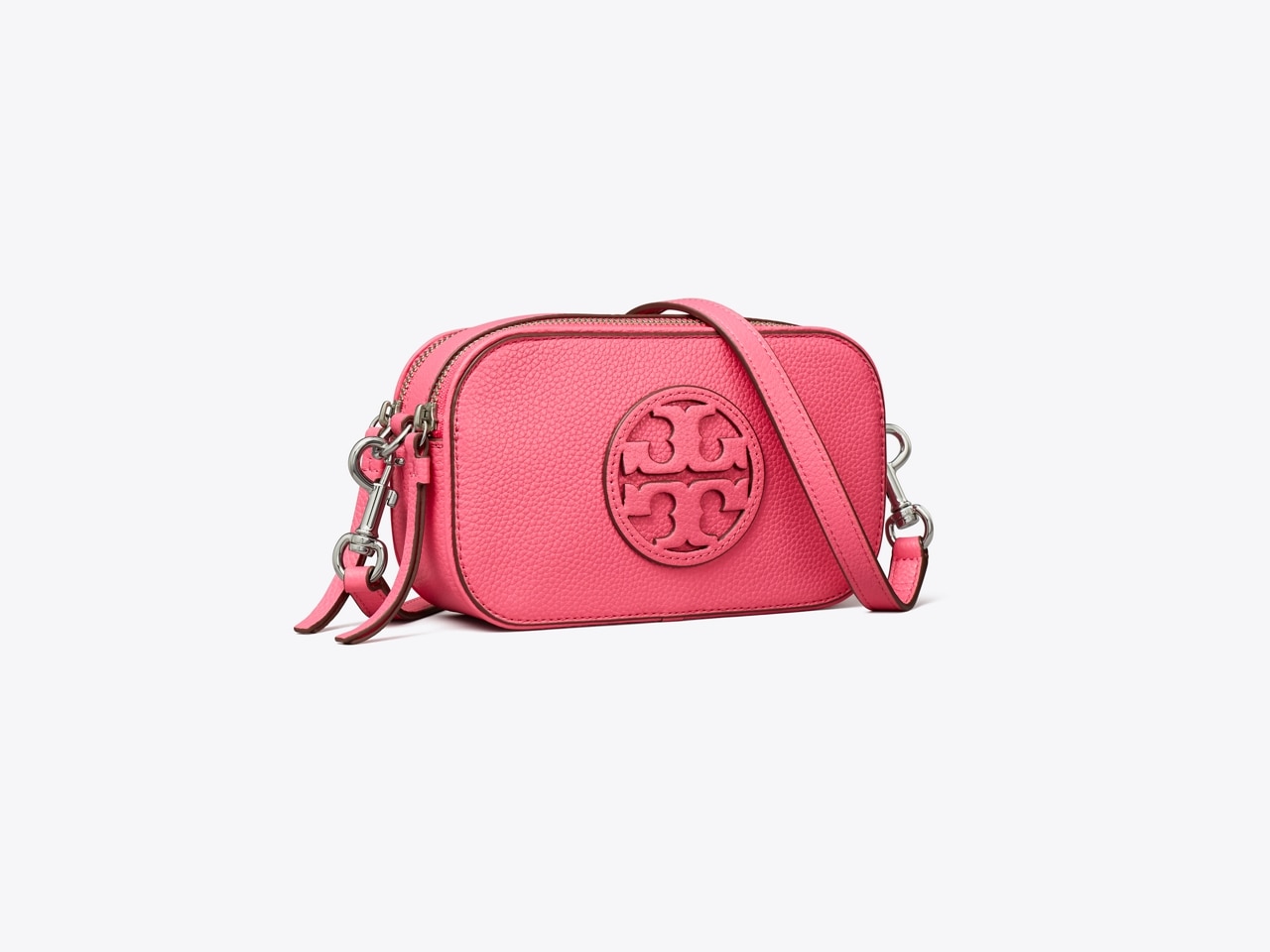 crossbody bag with pink