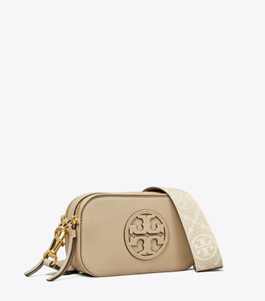 Tory Burch designer crossbody bags Mini Miller Crossbody Bag in Fresh Clay angle