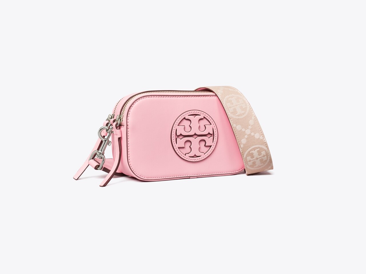 Cross body bags Tory Burch - Robinson Mini pink bag - 54281652
