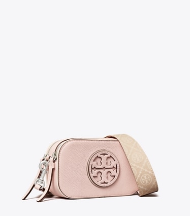 Hot pink tory burch purse sale