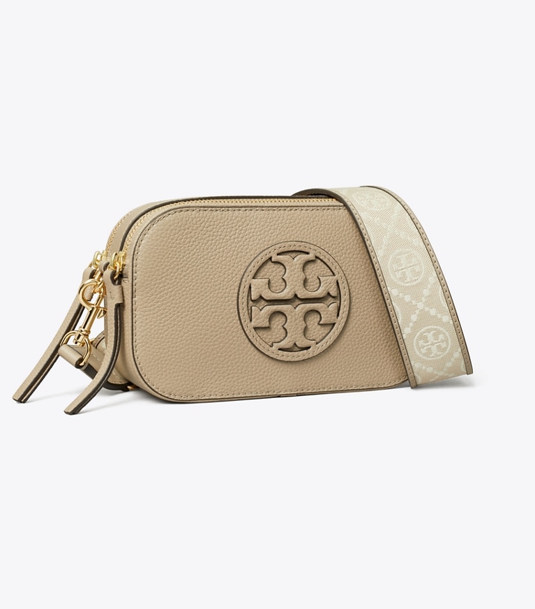 Tory Burch designer crossbody bags Mini Miller Crossbody Bag in Fresh Clay angle