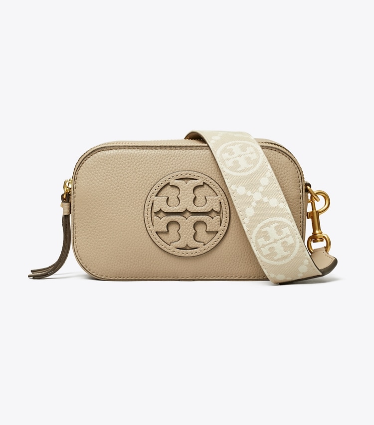 Tory Burch designer crossbody bags Mini Miller Crossbody Bag in Fresh Clay front