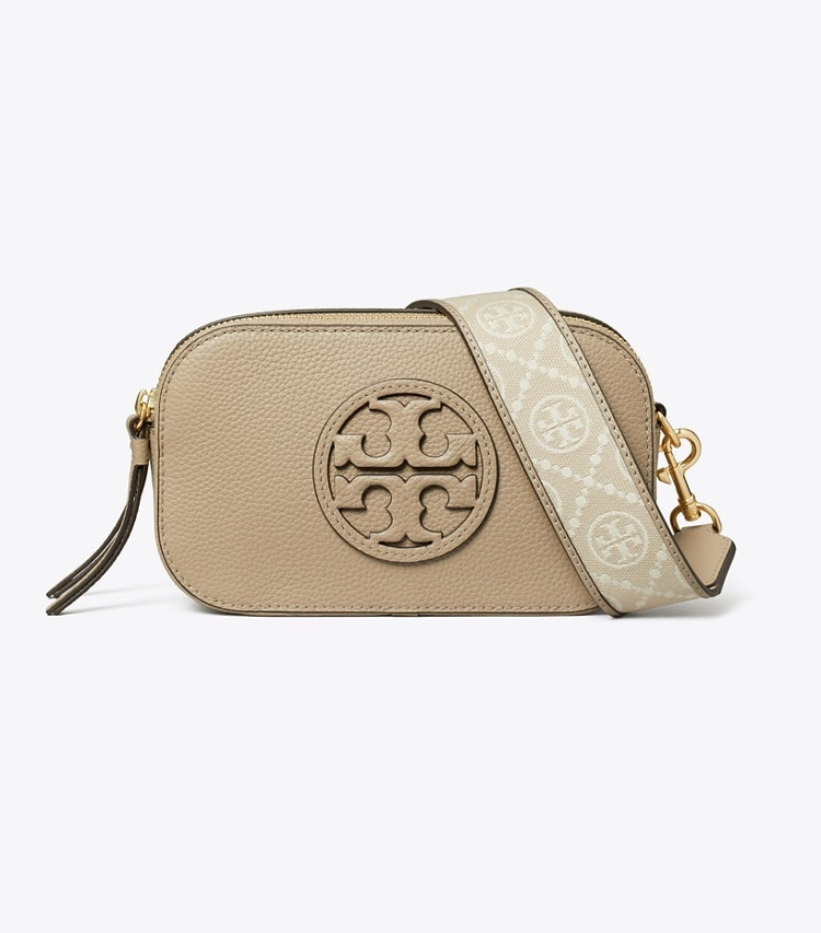 Tory Burch designer crossbody bags Mini Miller Crossbody Bag in Fresh Clay front