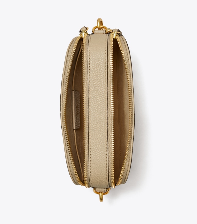 Tory Burch designer crossbody bags Mini Miller Crossbody Bag in Fresh Clay angle