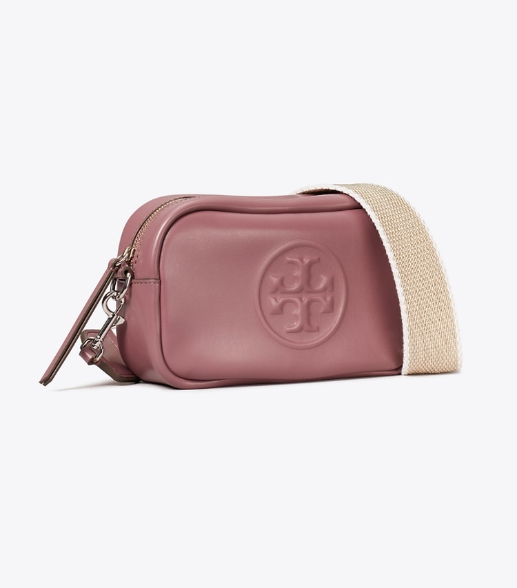 Tory Burch designer crossbody bags Mini Miller natuura™ Crossbody Bag in Mauve angle