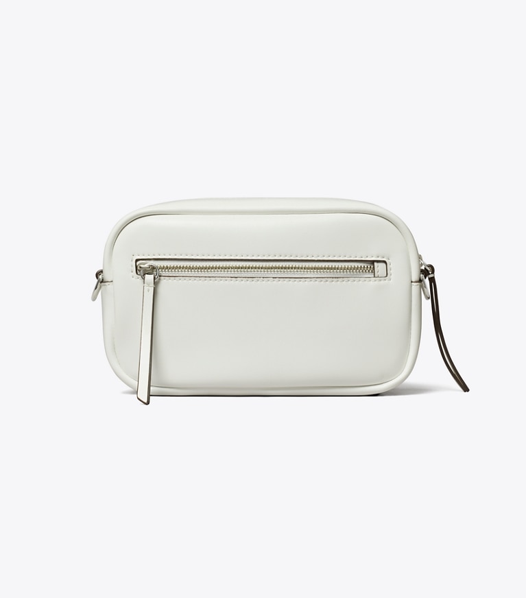 Tory Burch designer crossbody bags Mini Miller natuura™ Crossbody Bag in Bianco back