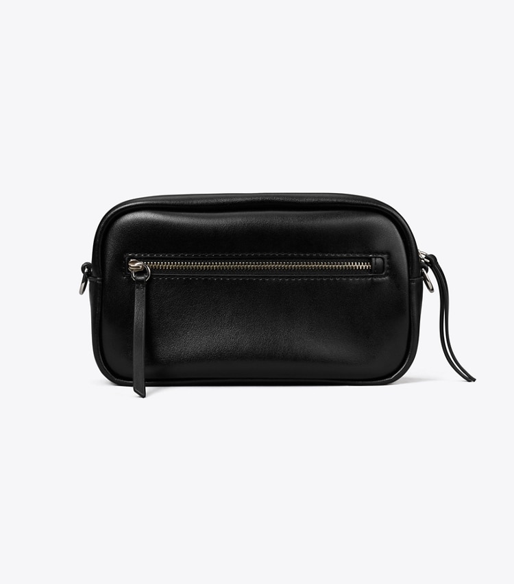 Tory Burch designer crossbody bags Mini Miller natuura™ Crossbody Bag in BLACK back