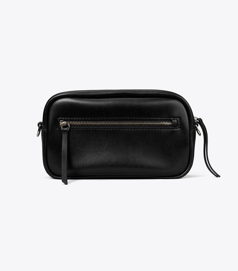 Tory Burch designer crossbody bags Mini Miller natuura™ Crossbody Bag in BLACK back