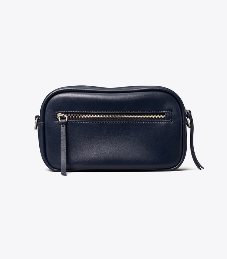 Tory Burch designer crossbody bags Mini Miller natuura™ Crossbody Bag in NEW NAVY back