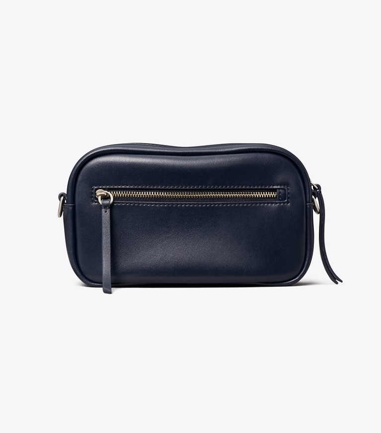Tory Burch designer crossbody bags Mini Miller natuura™ Crossbody Bag in NEW NAVY back