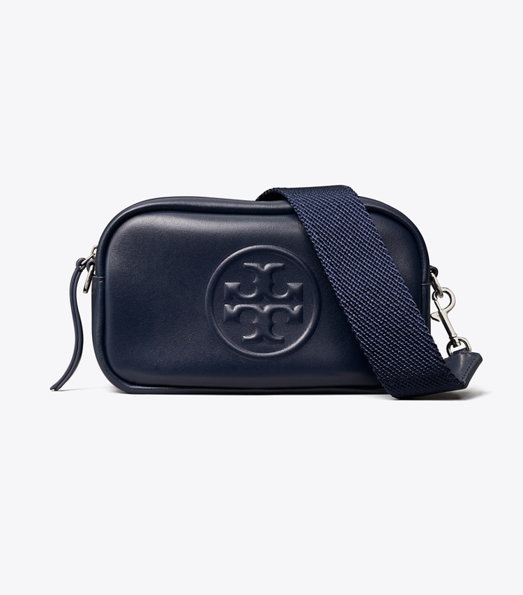 Tory Burch designer crossbody bags Mini Miller natuura™ Crossbody Bag in NEW NAVY front
