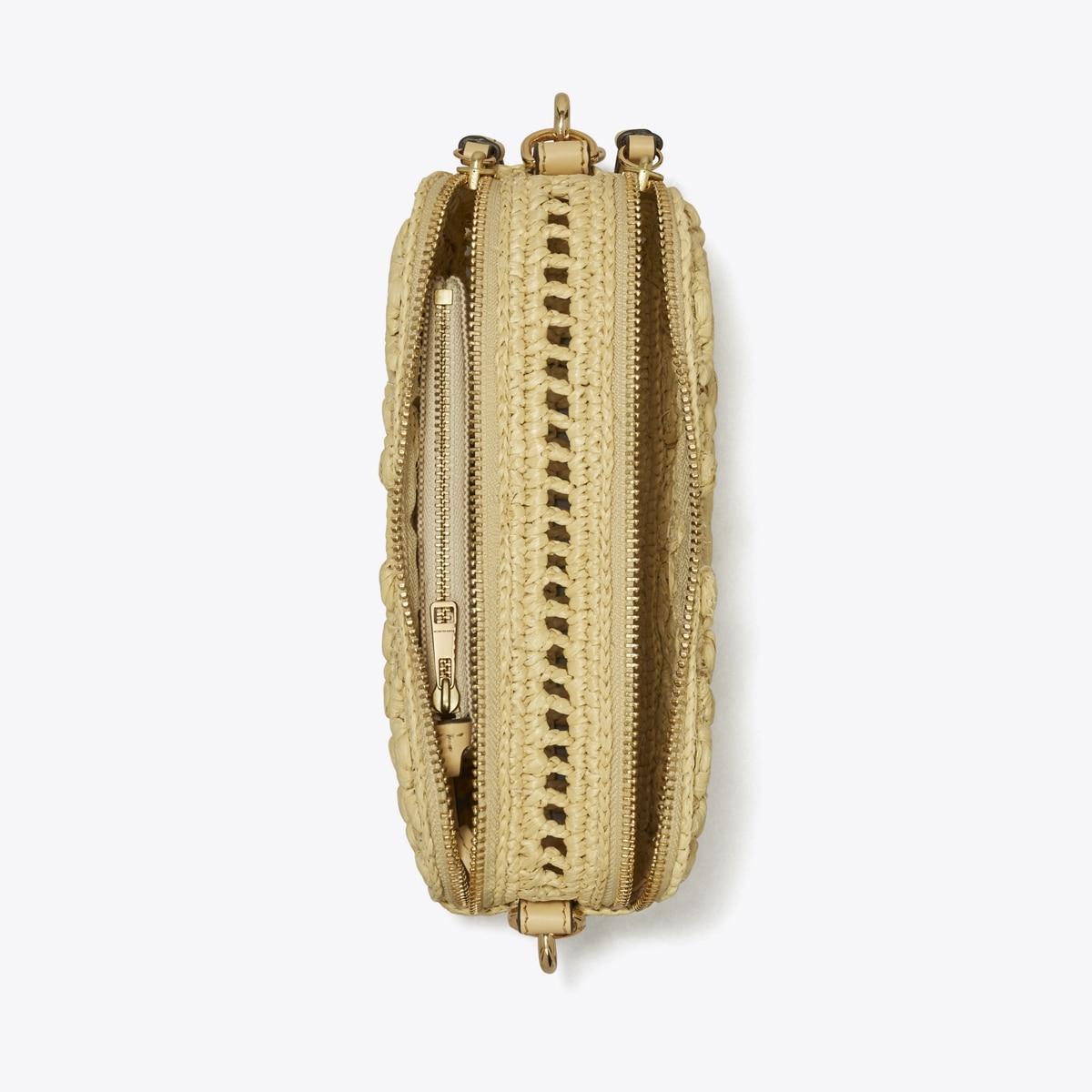 Tory Burch ☆ MINI MILLER RAFIA BAG [正規品/関税込] Mini Miller Raffia Crossbody Bag: Women's Designer Crossbody