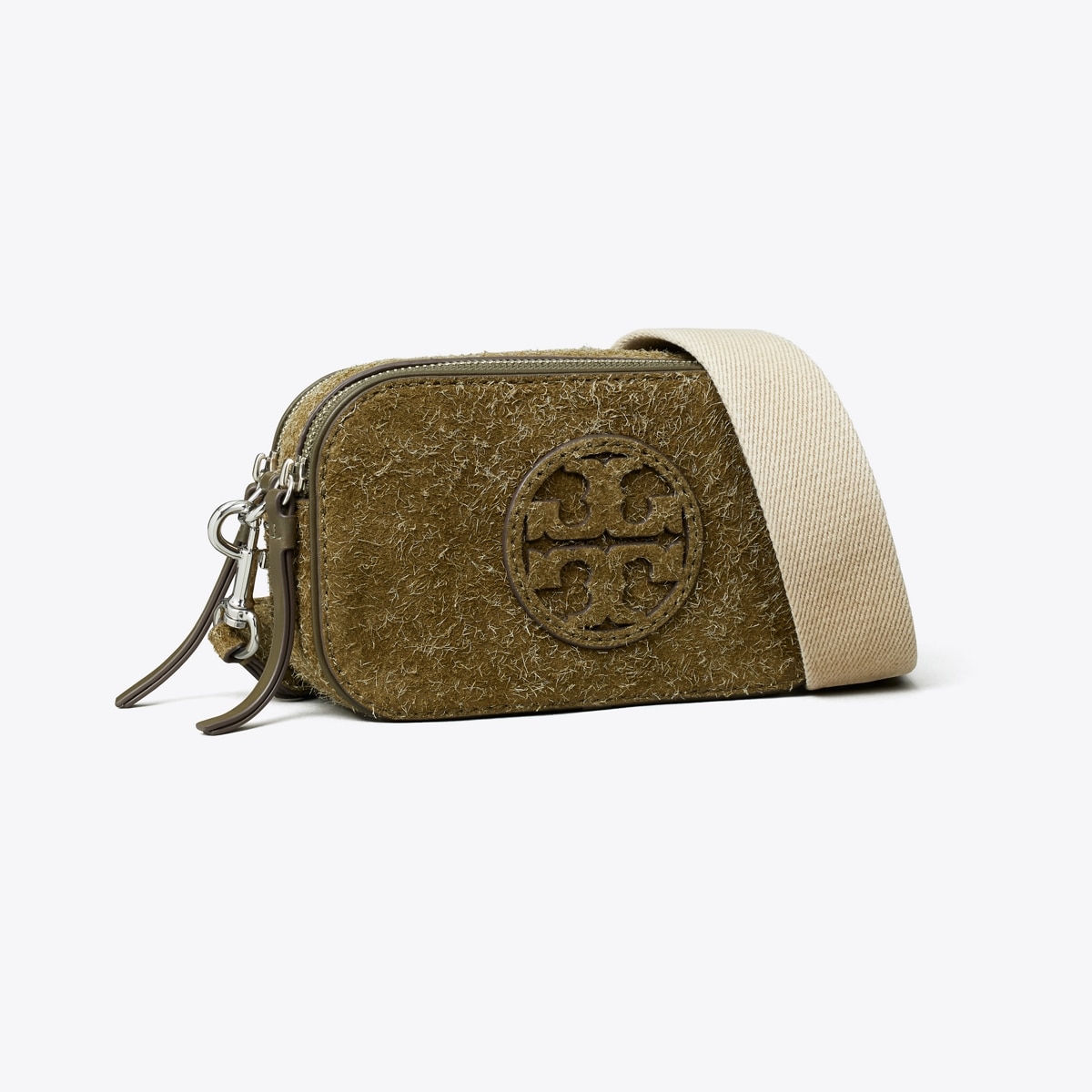 MILLER CANVAS hot & LEATHER CROSSBODY COLOR:NATURAL