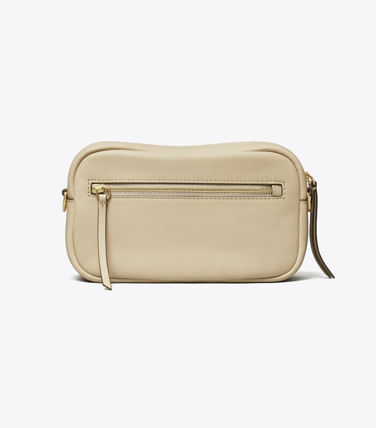 Tory Burch designer crossbody bags Mini Miller Soft Crossbody Bag in Light Stone back