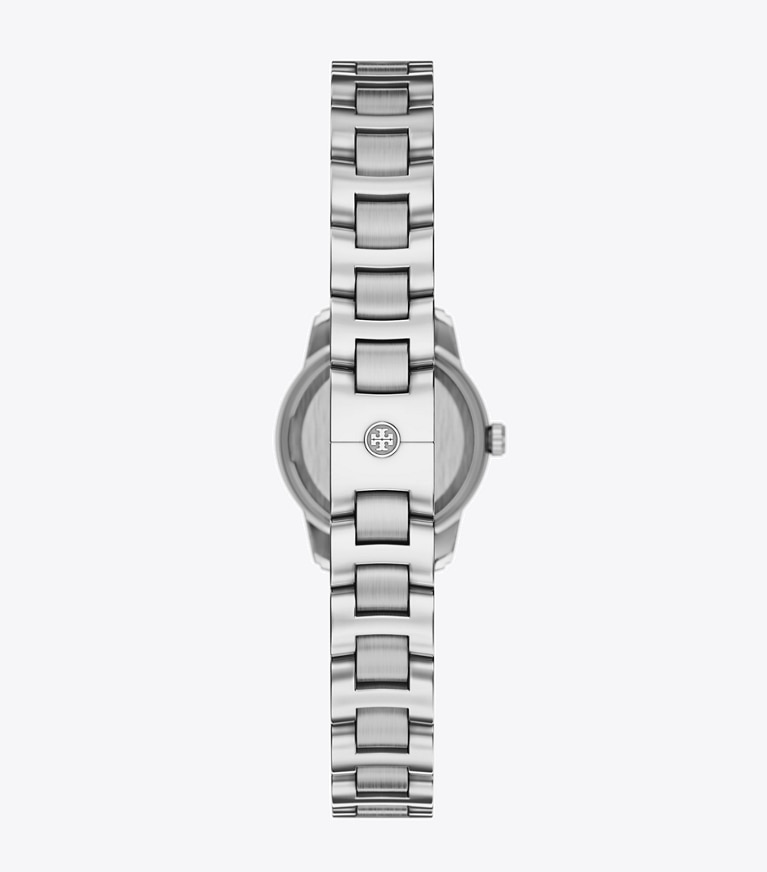 Tory Burch designer strap watches Mini Miller Watch in LILAC/SILVER back