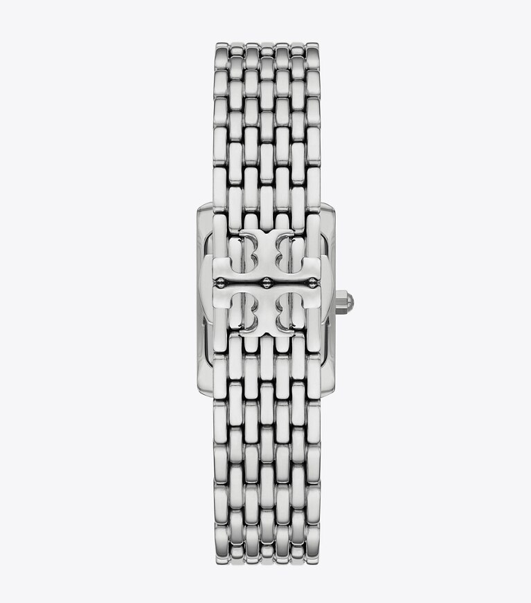 Tory Burch designer montres bracelet Mini montre Eleanor in TURQUOISE/SILVER front