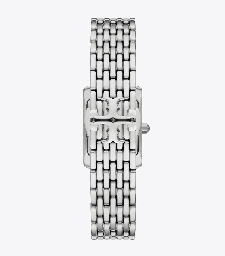 Tory Burch designer orologi da polso Mini orologio Eleanor in TURQUOISE/SILVER indietro