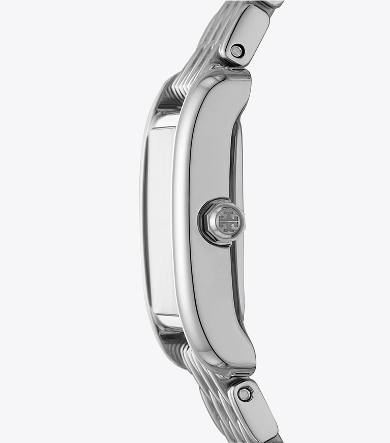 Tory Burch designer orologi da polso Mini orologio Eleanor in TURQUOISE/SILVER front