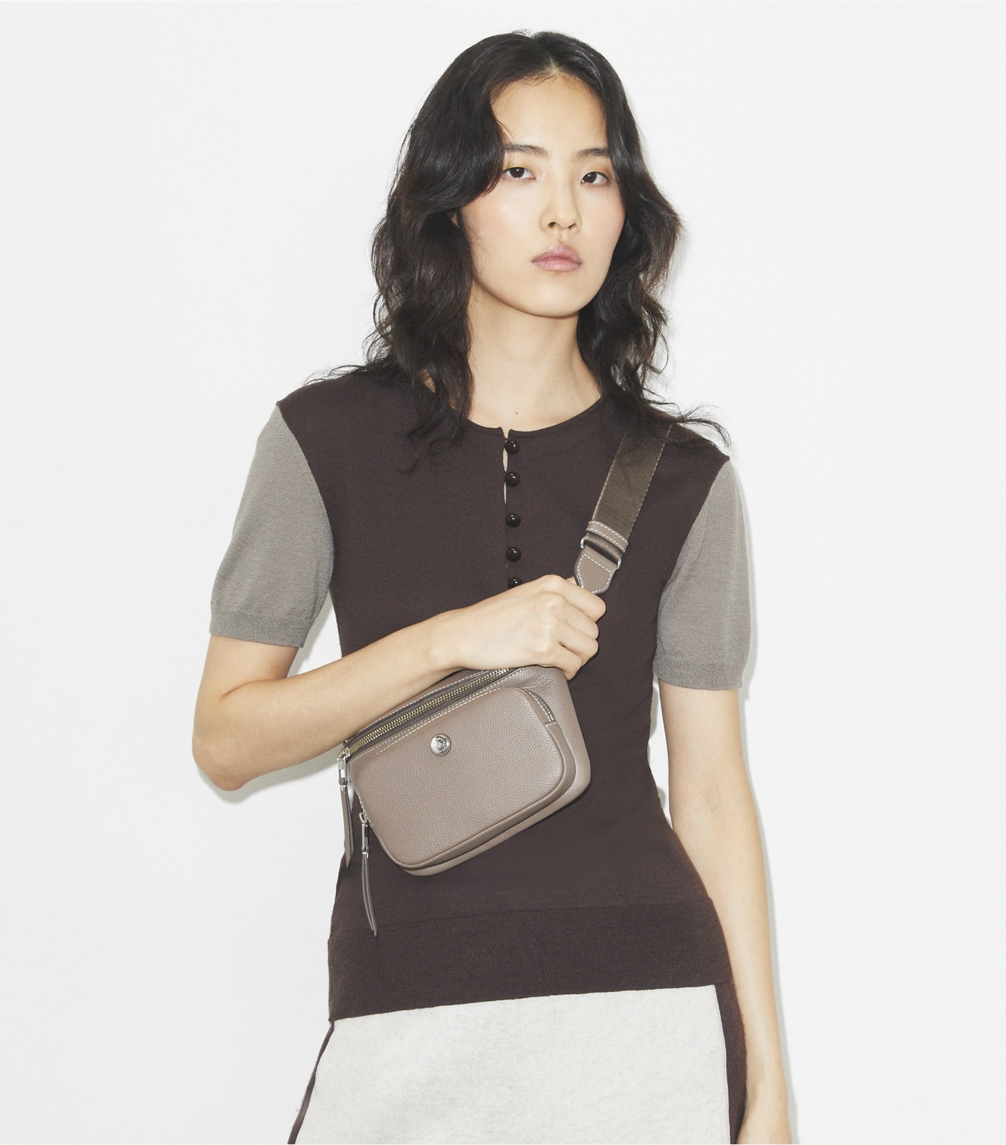 Mini Pebbled Belt Bag